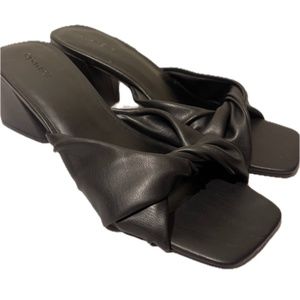 Open Edit Cora Sandal, Black, Size 9.5M, NWOT